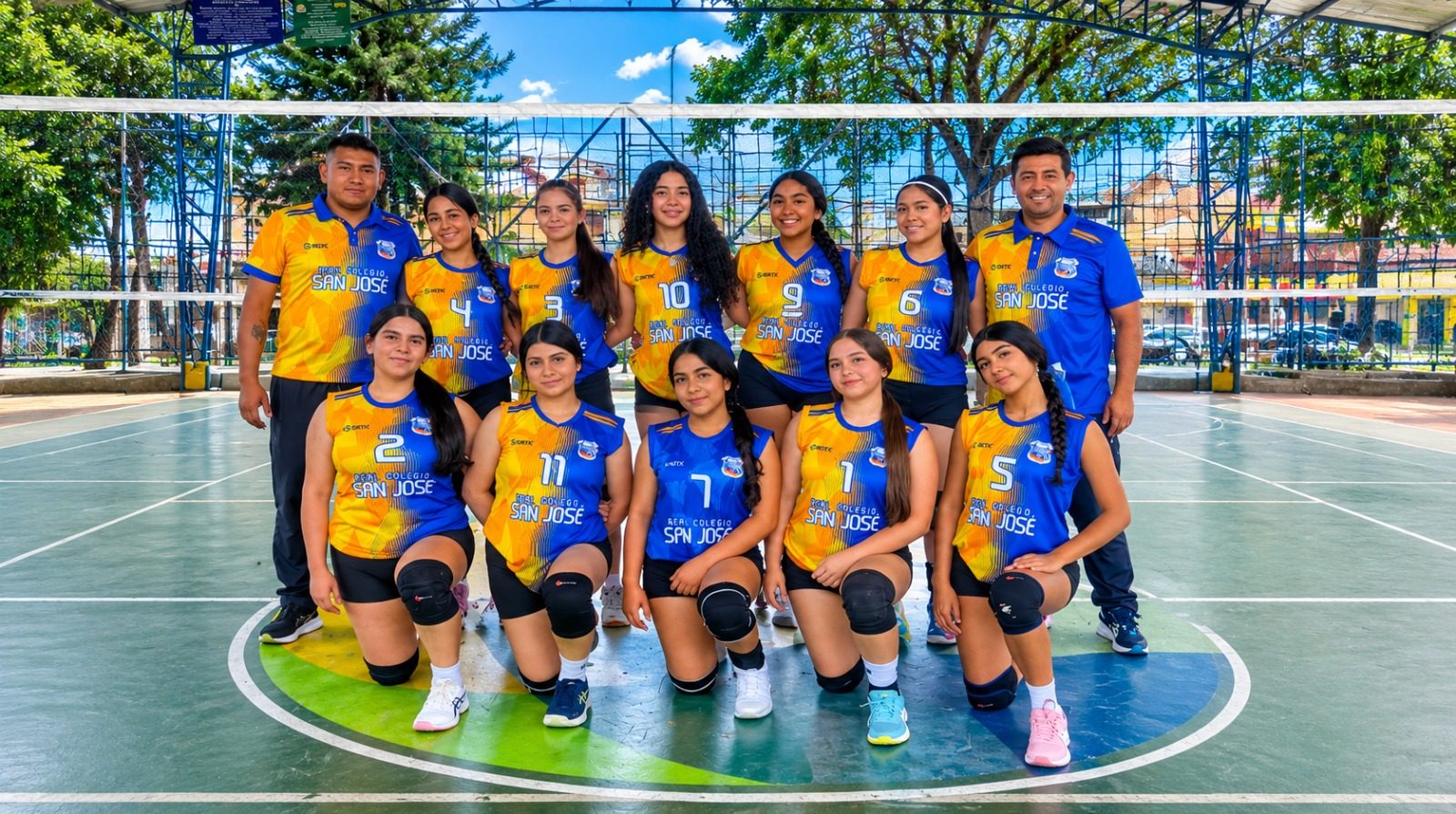 Equipo de vóleibol del Real Colegio San José
